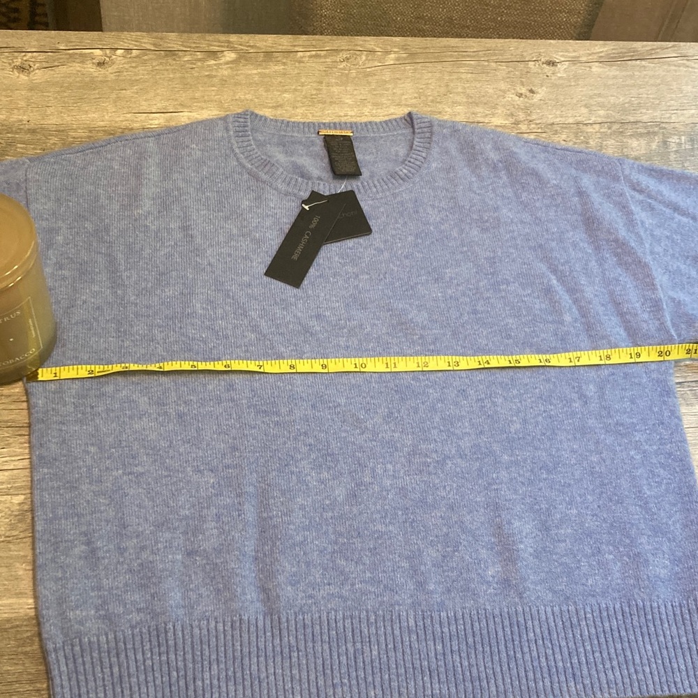 Magaschoni Cashmere Blue Sweater - Picture 4 of 6